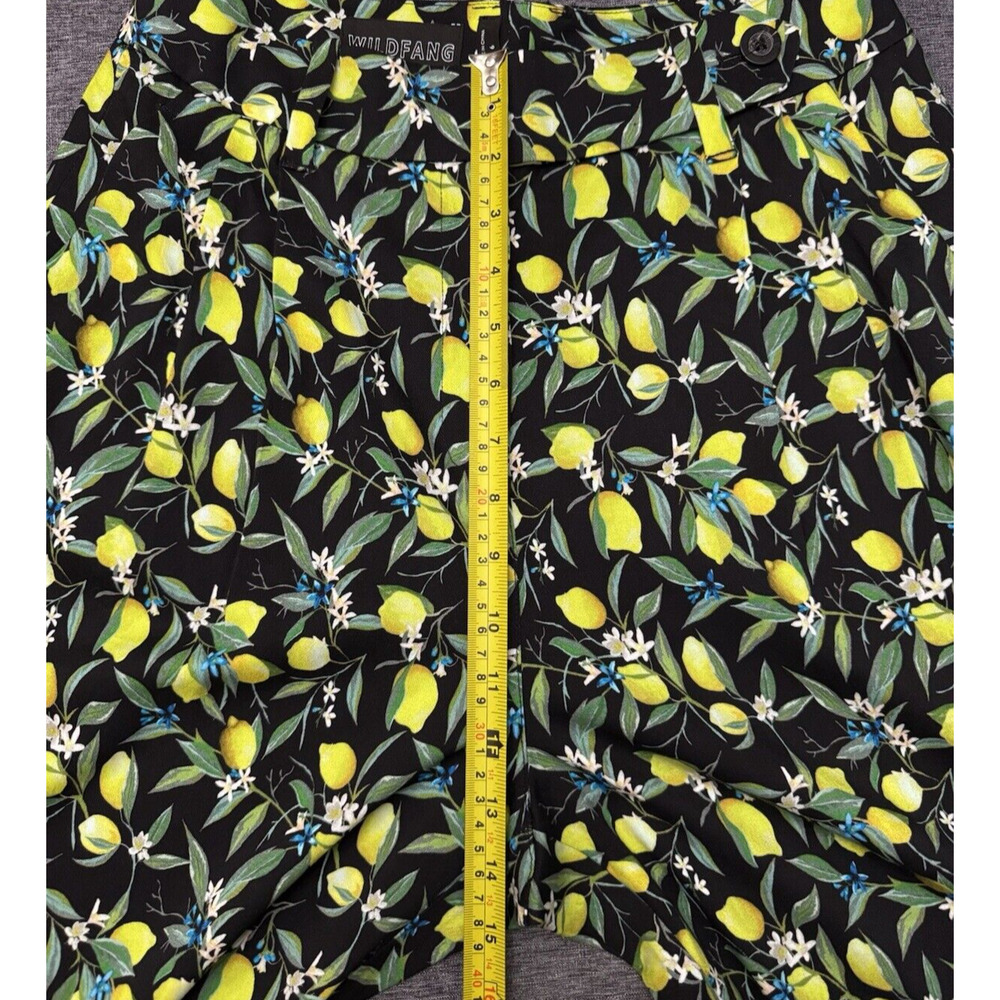 WildFang THE EMPOWER WIDE LEG LEMON TROUSER SIZE 6 NWT - Picture 6 of 11